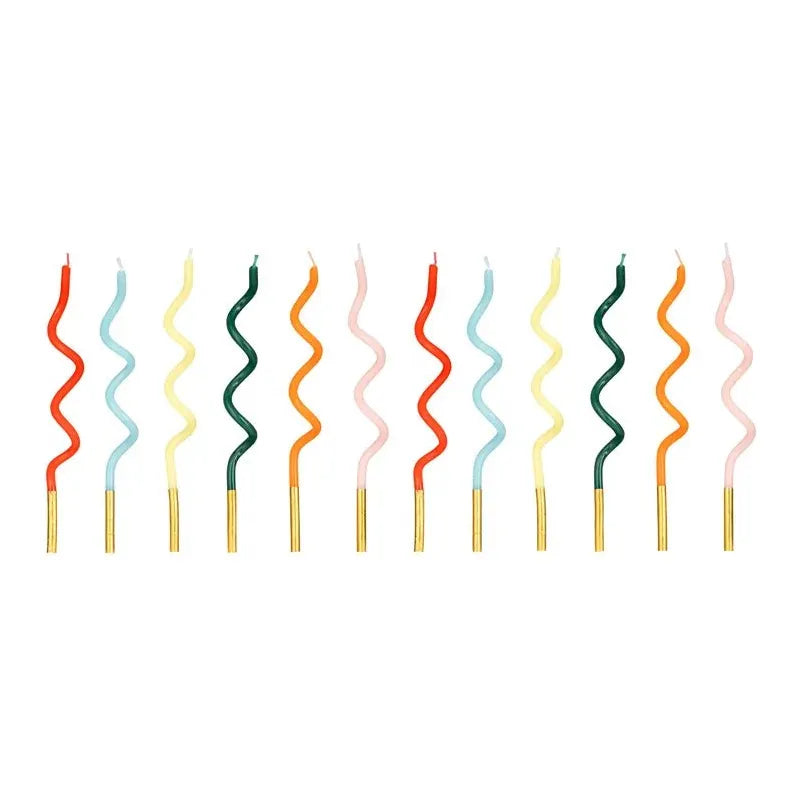 PARTY DECO | Verjaardagskaarsen | Regenboog - Le CirQue Conceptstore