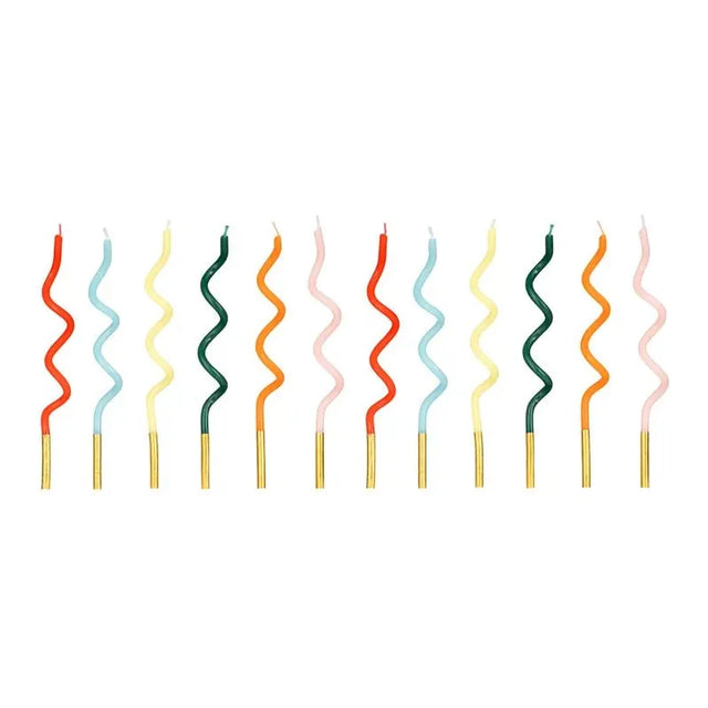 PARTY DECO | Verjaardagskaarsen | Regenboog - Le CirQue Conceptstore