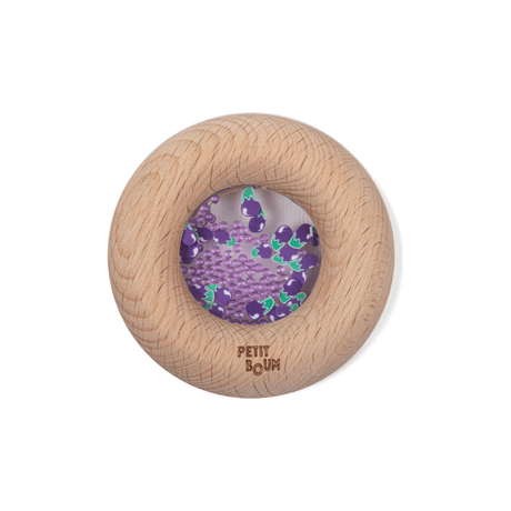 PETIT BOUM | Sensorische Donut | Eggplant 6m+ - Le CirQue Conceptstore