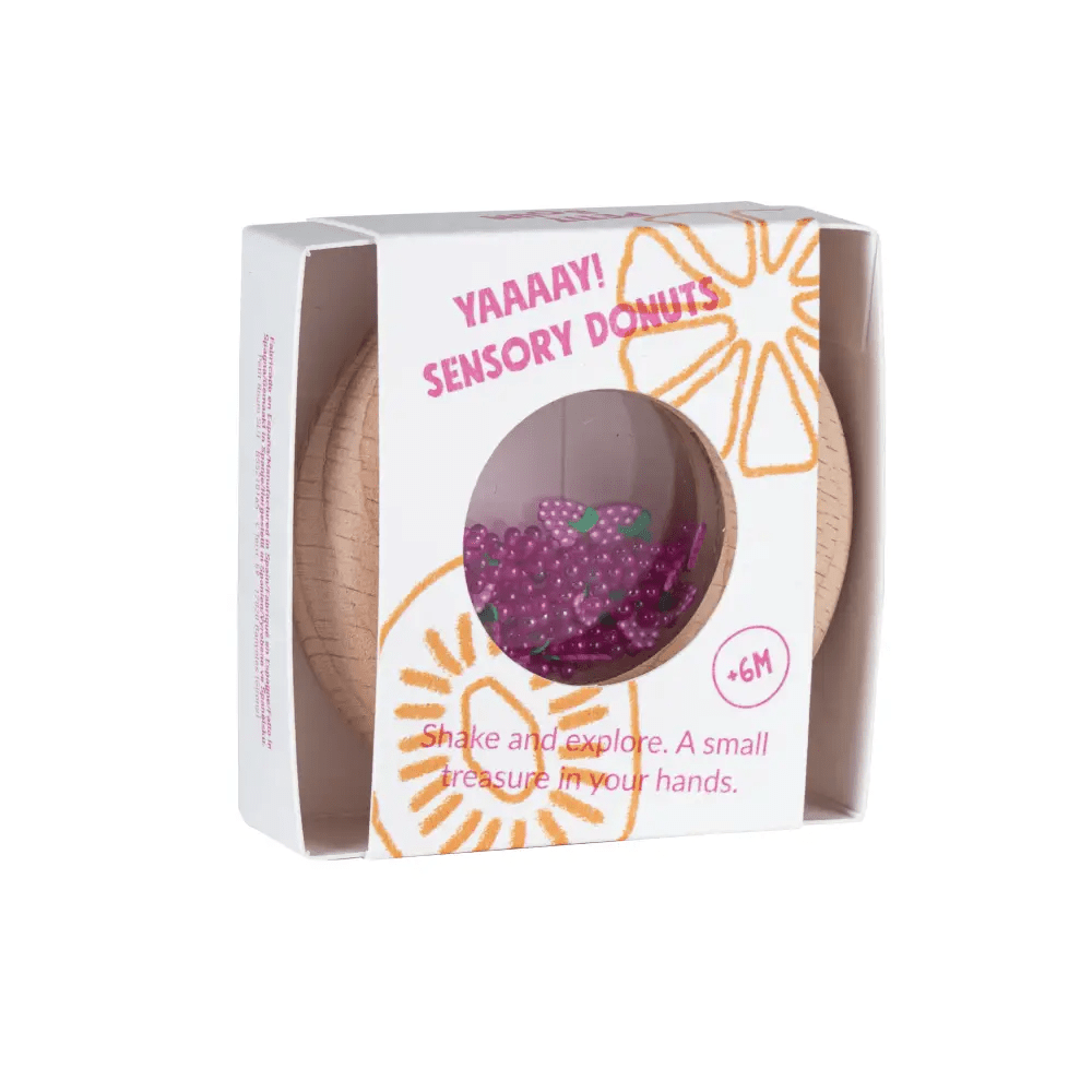 PETIT BOUM | Sensorische Donut | Grapes 6m+ - Le CirQue Conceptstore