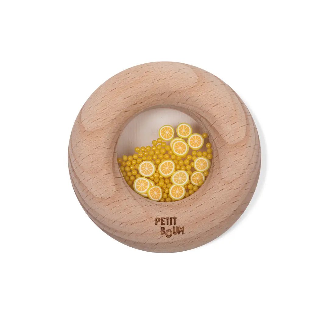 PETIT BOUM | Sensorische Donut | Lemon 6m+ - Le CirQue Conceptstore