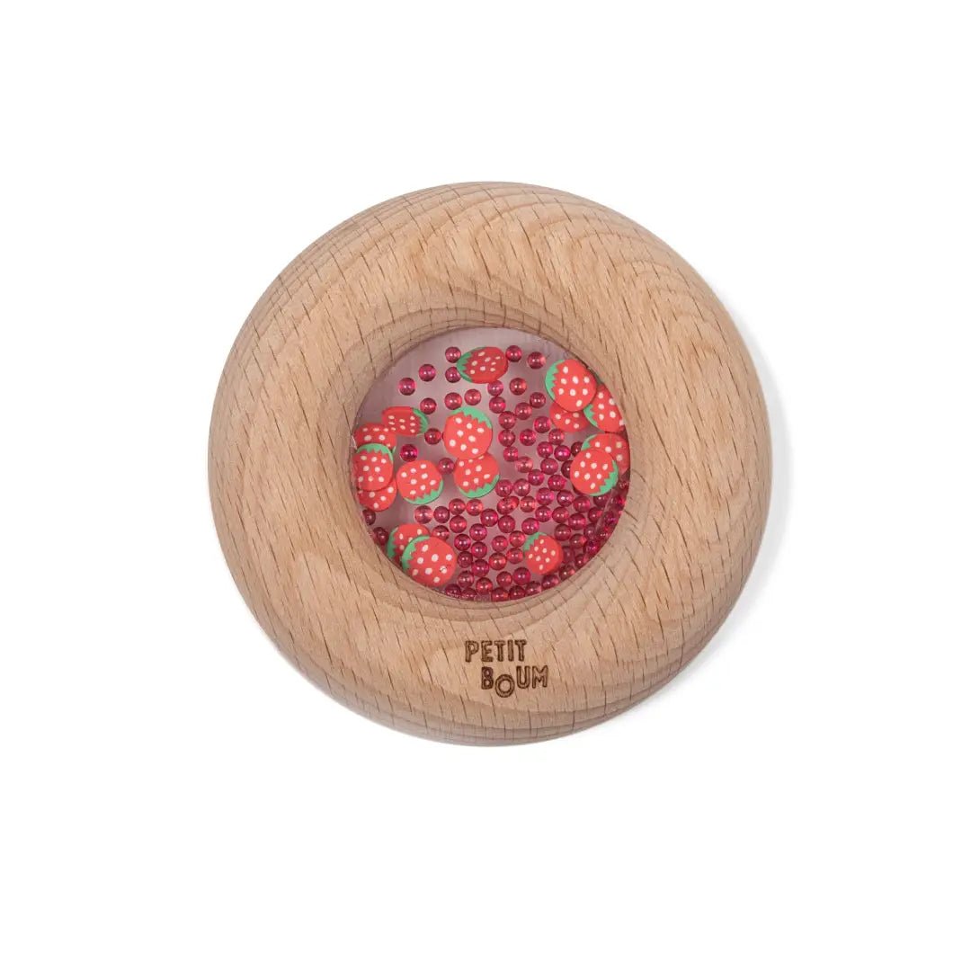 PETIT BOUM | Sensorische Donut | Strawberry 6m+ - Le CirQue Conceptstore