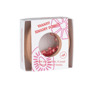 PETIT BOUM | Sensorische Donut | Tomato 6m+ - Le CirQue Conceptstore