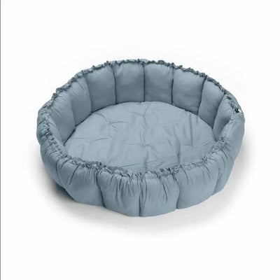 PLAY&GO  - Babyspeelmat - Bloom Organic Dusty Blue - Le CirQue Kidsconceptstore 