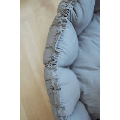 PLAY&GO  - Babyspeelmat - Bloom Organic Dusty Blue - Le CirQue Kidsconceptstore 