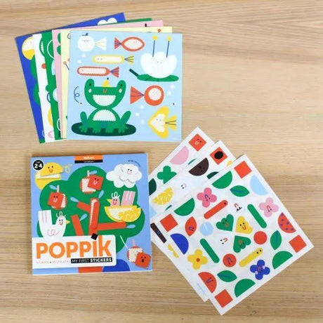 POPPIK - First Stickers "Nature" 2+ - Le CirQue Conceptstore