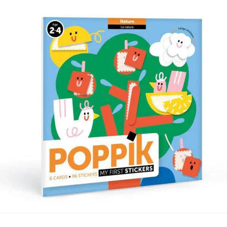 POPPIK - First Stickers "Nature" 2+ - Le CirQue Conceptstore