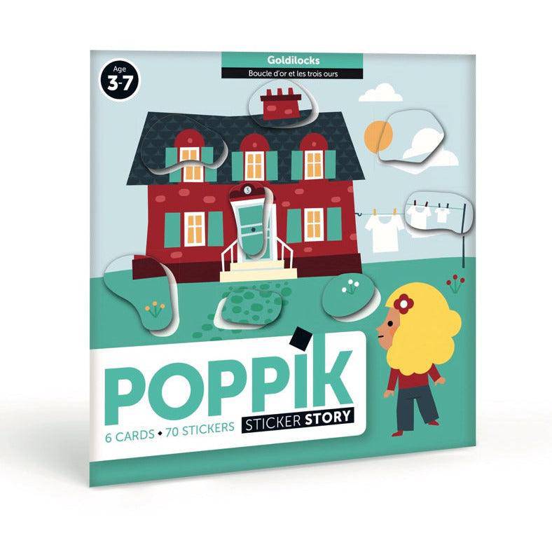 POPPIK - First Stickers "Goldilocks" 3+ - Le CirQue Kidsconceptstore 