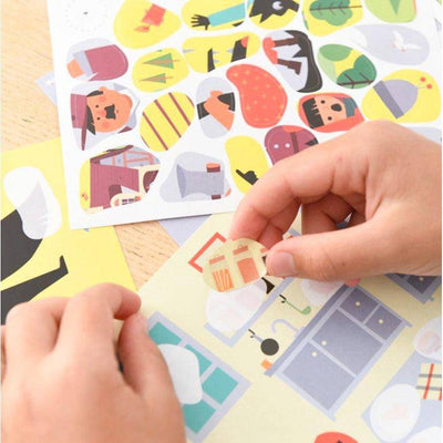 POPPIK - First Stickers "Goldilocks" 3+ - Le CirQue Kidsconceptstore 