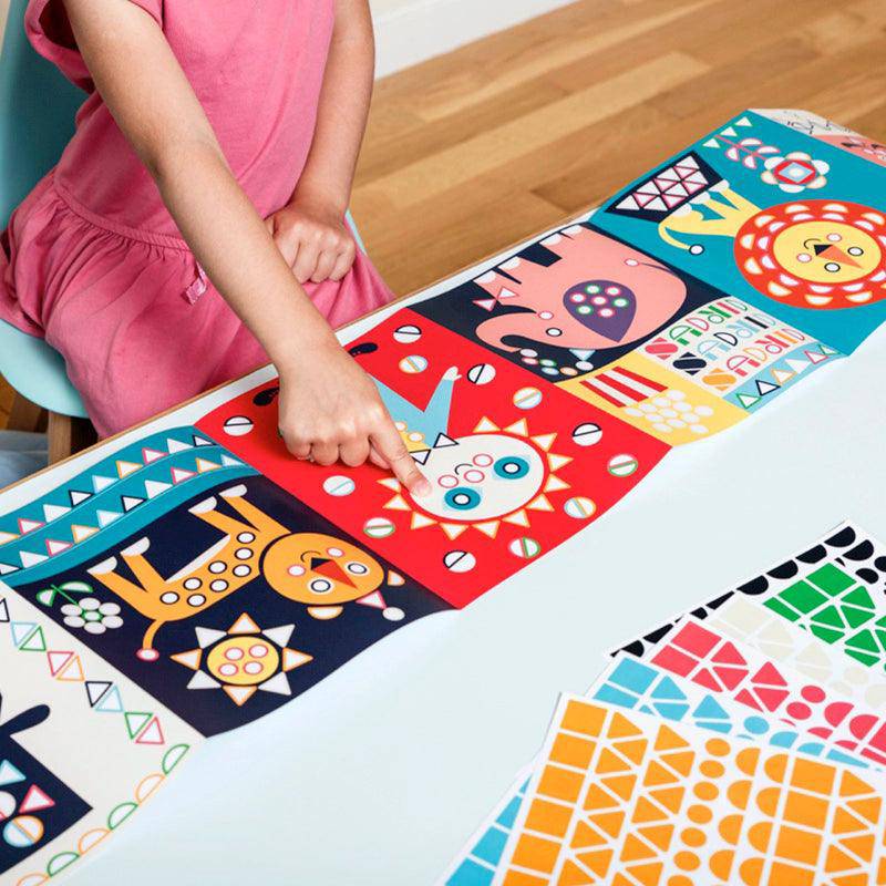 POPPIK - Panorama Stickers "Circus" 3+ - Le CirQue Kidsconceptstore 