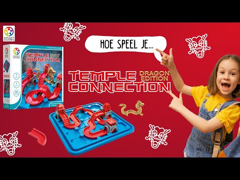 SMART GAMES | Educatief Solo Spel | Temple Connection Dragon Edition 7+