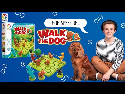 SMART GAMES | Educatief Solo Spel | Walk the Dog 7+
