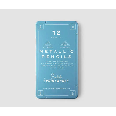 PRINTWORKS - Metallic (12 Stuks) - Le CirQue Kidsconceptstore 