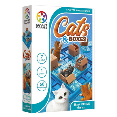 SMART GAMES - Educatief Cats and Boxes 7+ - Le CirQue Kidsconceptstore 
