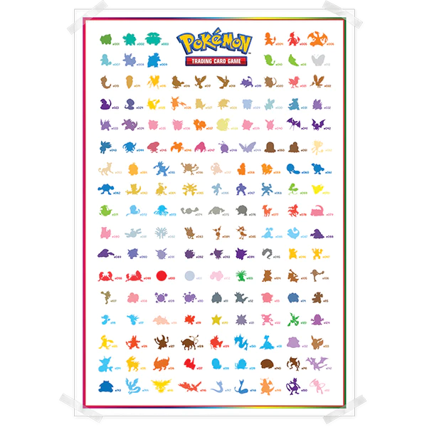 POKEMON - Poster Collection "Scarlet&Violet 151" - Le CirQue Kidsconceptstore 