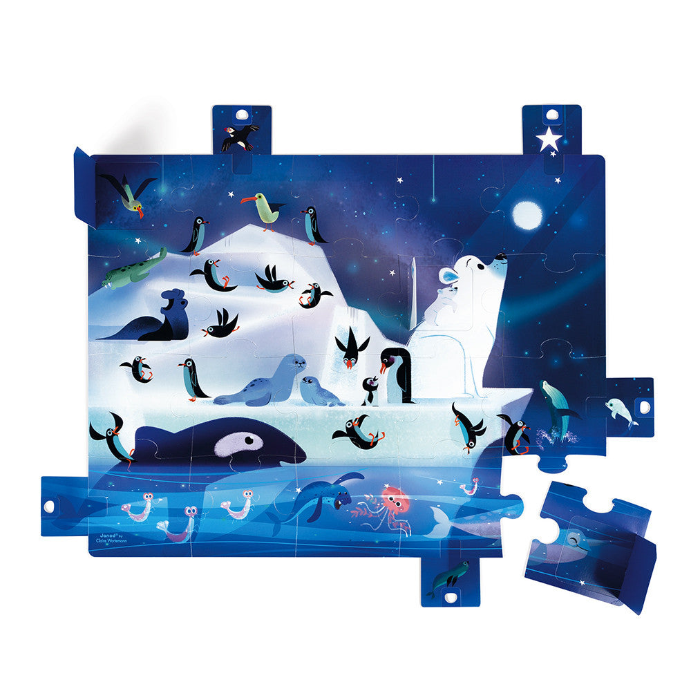 JANOD - Verrassingspuzzel - Bij de mooie ster (20stuks) 2+ - Le CirQue Kidsconceptstore 