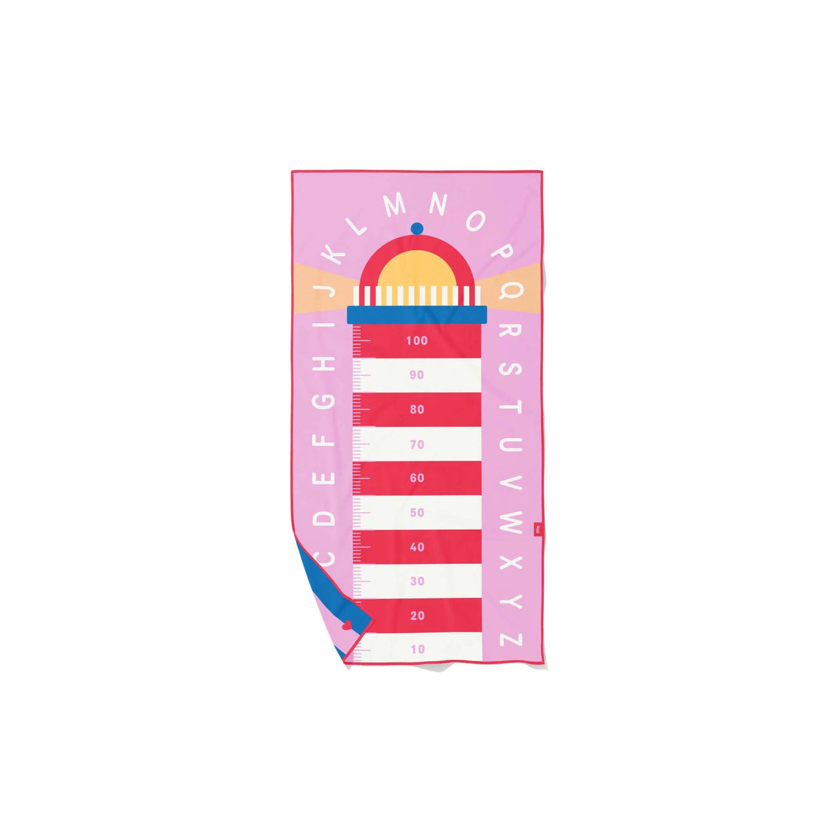 QUUT | 2 in 1 Strandlaken L | Vuurtoren | Pink - Le CirQue Conceptstore