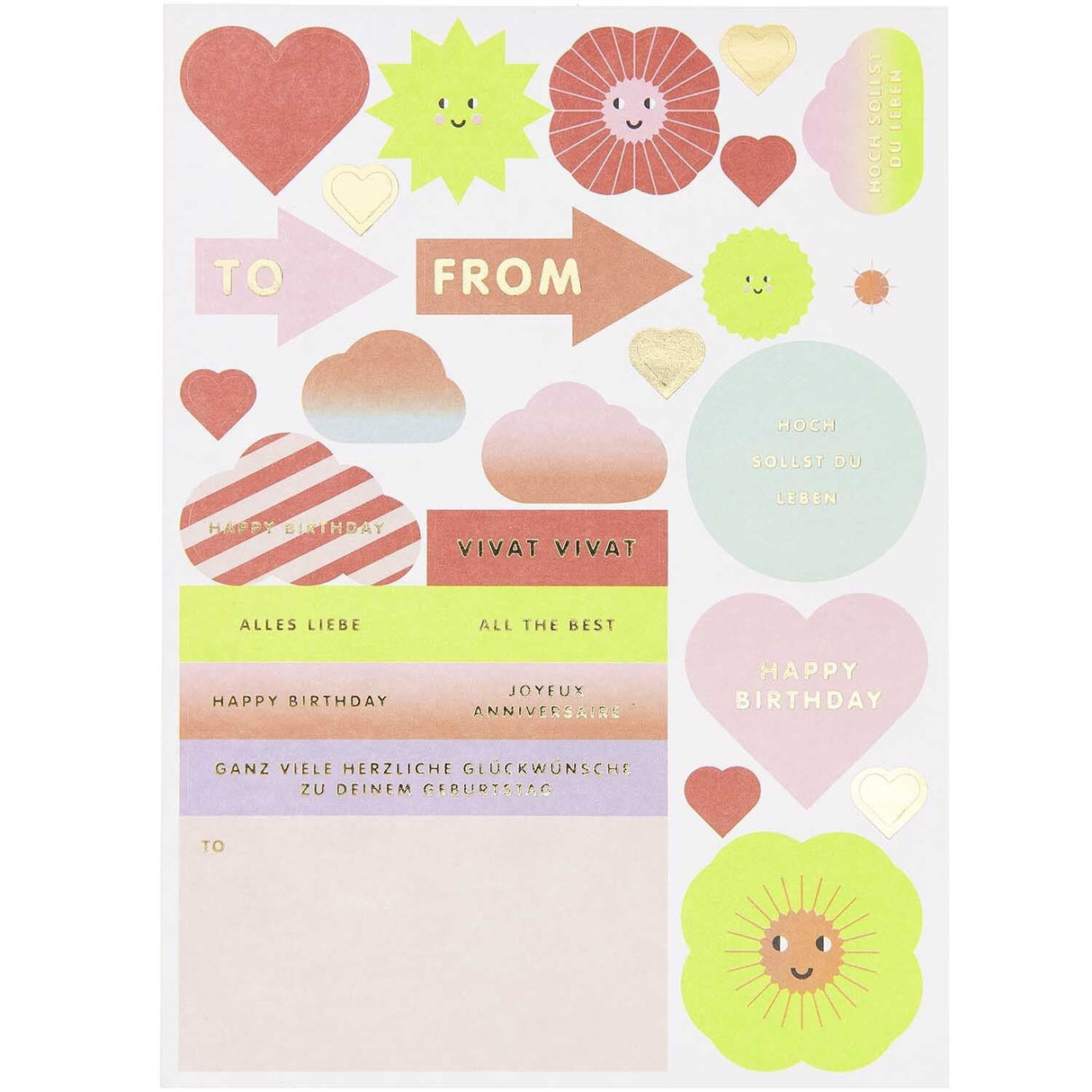 RICO DESIGN | DIY Wenskaart | Happy Birthday - Le CirQue Conceptstore