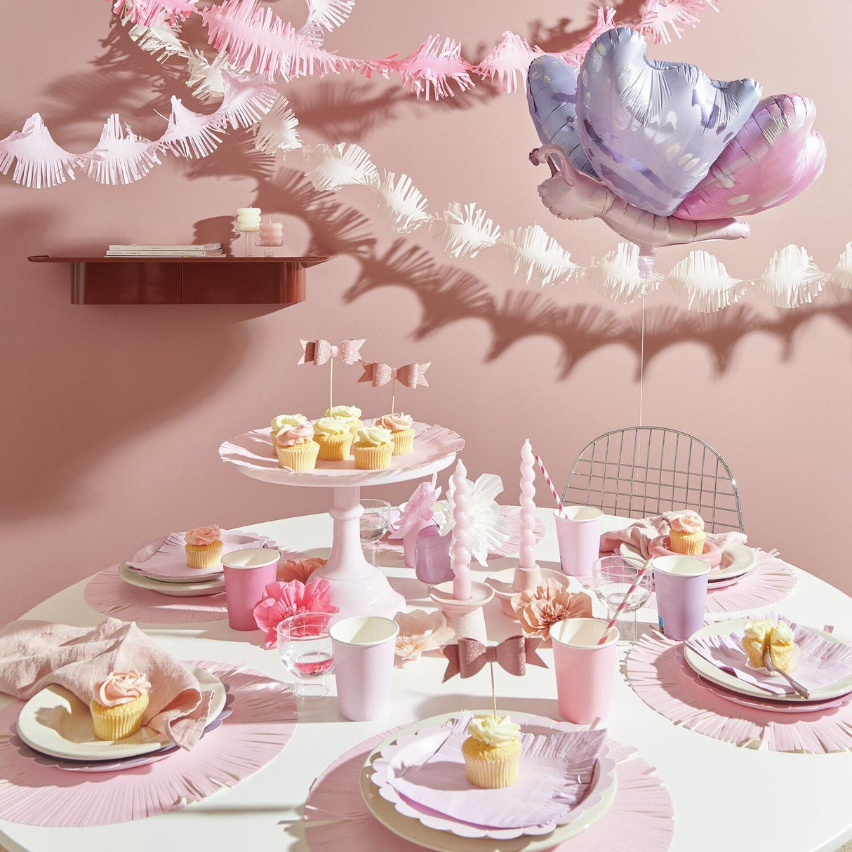 RICO DESIGN | Kartonnen Bordjes | Pink - Le CirQue Conceptstore