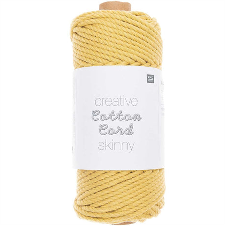 RICO DESIGN | Macramé Draad | Yellow - Le CirQue Conceptstore