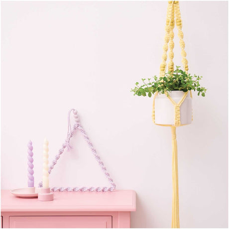 RICO DESIGN | Macramé Kralen | Yellow - Le CirQue Conceptstore