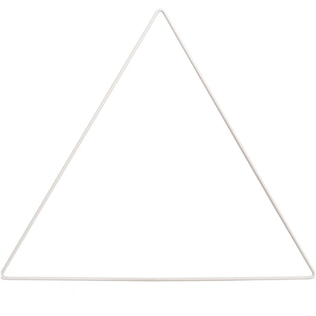 RICO DESIGN | Metalen Driekhoek Wit | 30Cm - Le CirQue Conceptstore