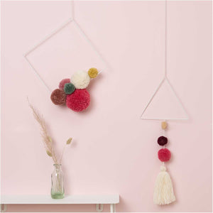 RICO DESIGN | Metalen Vierkant Wit | 30Cm - Le CirQue Conceptstore
