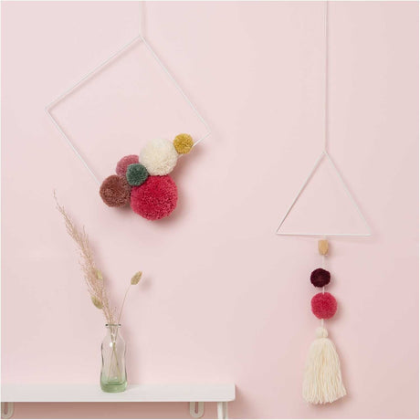 RICO DESIGN | Metalen Vierkant Wit | 30Cm - Le CirQue Conceptstore