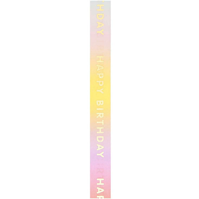 RICO DESIGN | Washi Tape | Happy Birthday Regenboog - Le CirQue Conceptstore