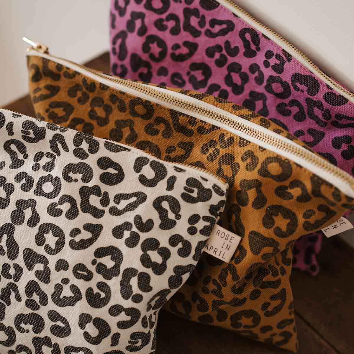 ROSE IN APRIL | Etui L | Lili Leopard Caramel - Le CirQue Conceptstore