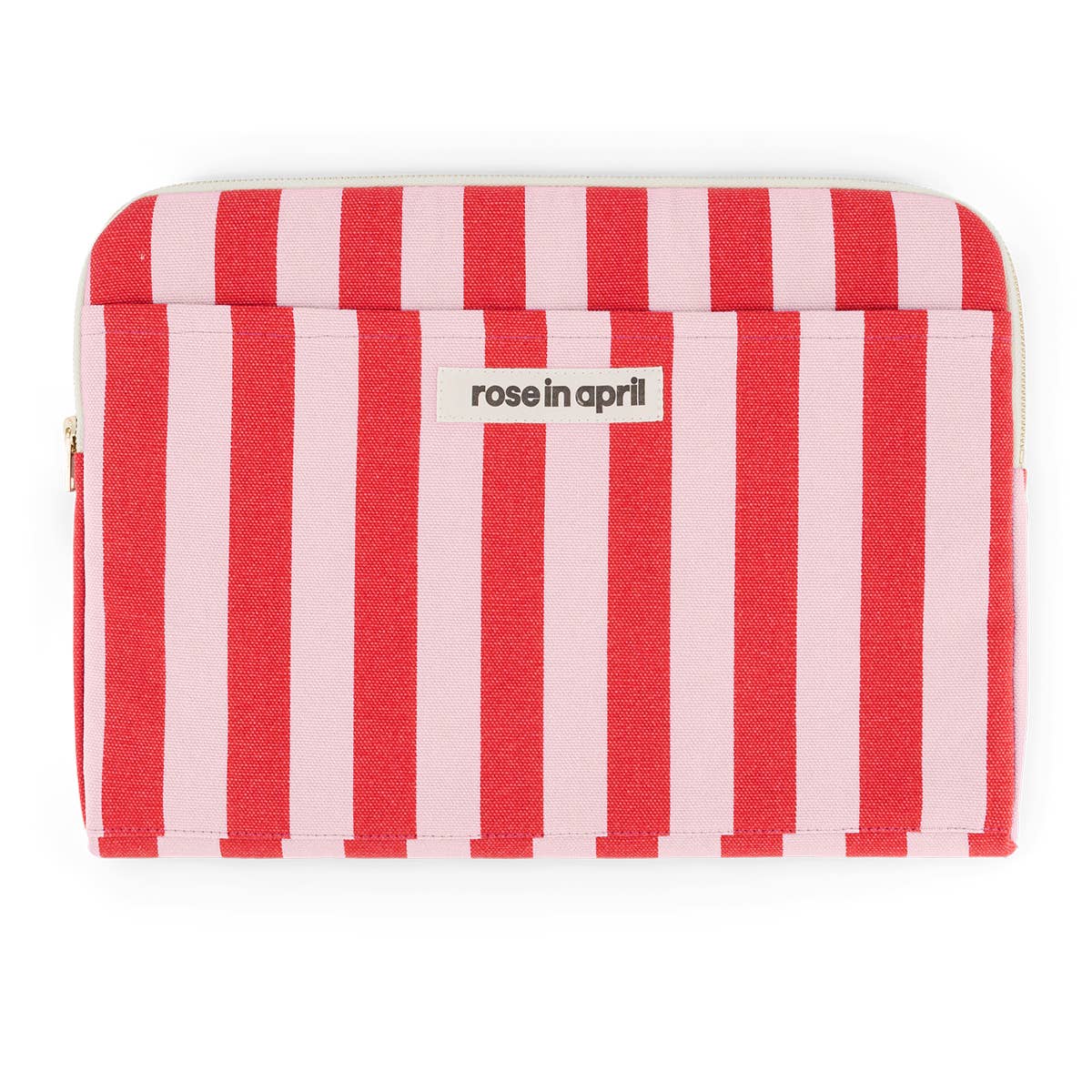ROSE IN APRIL | Laptophoes | Octave Tomato/Candy Pink Stripes - Le CirQue Conceptstore