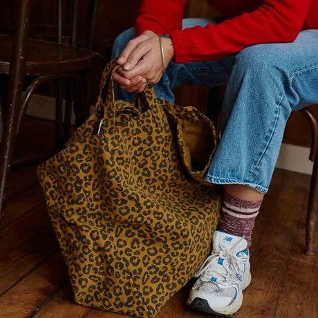 ROSE IN APRIL | Totebag XL | Elisa Leopard Caramel - Le CirQue Conceptstore