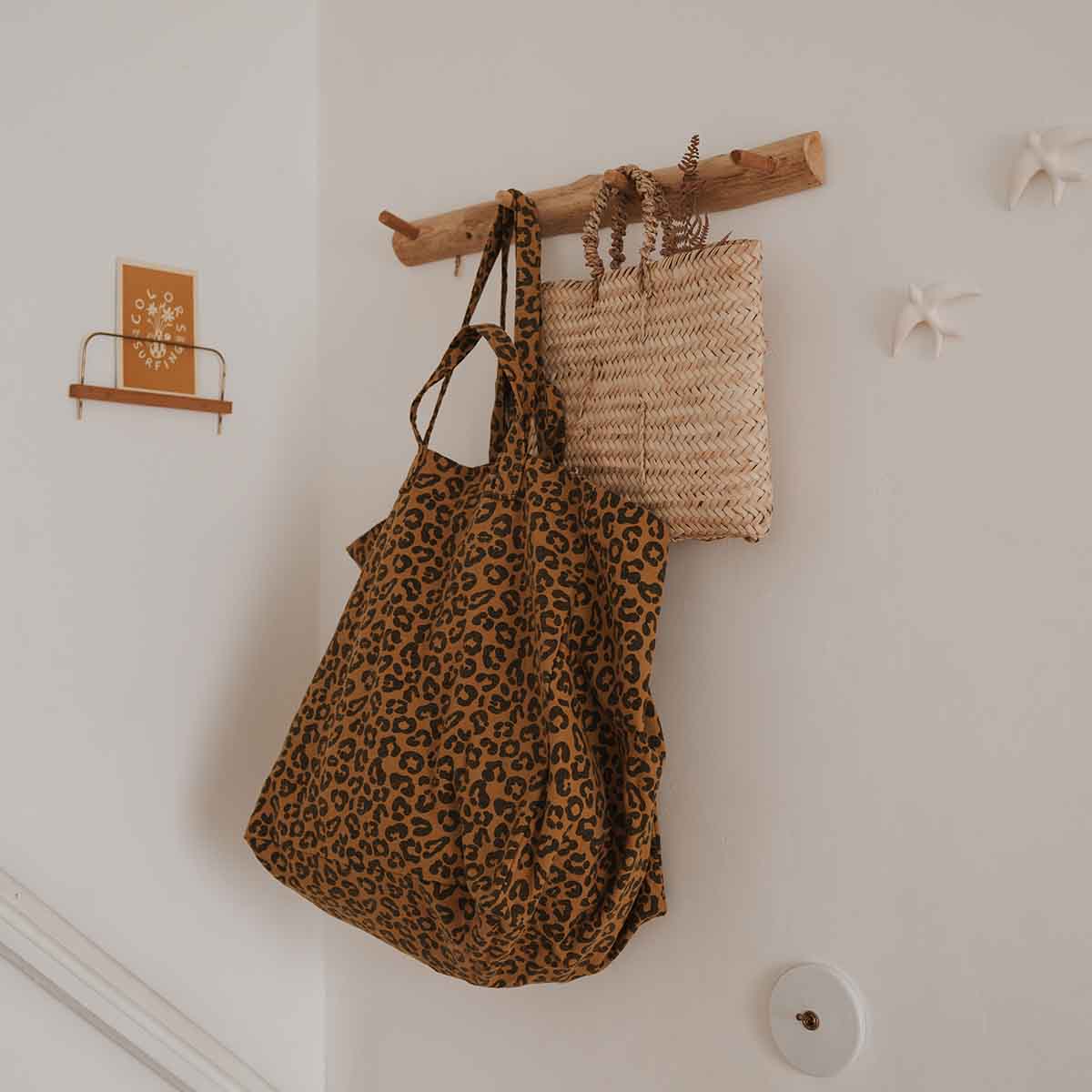 ROSE IN APRIL | Totebag XL | Elisa Leopard Caramel - Le CirQue Conceptstore