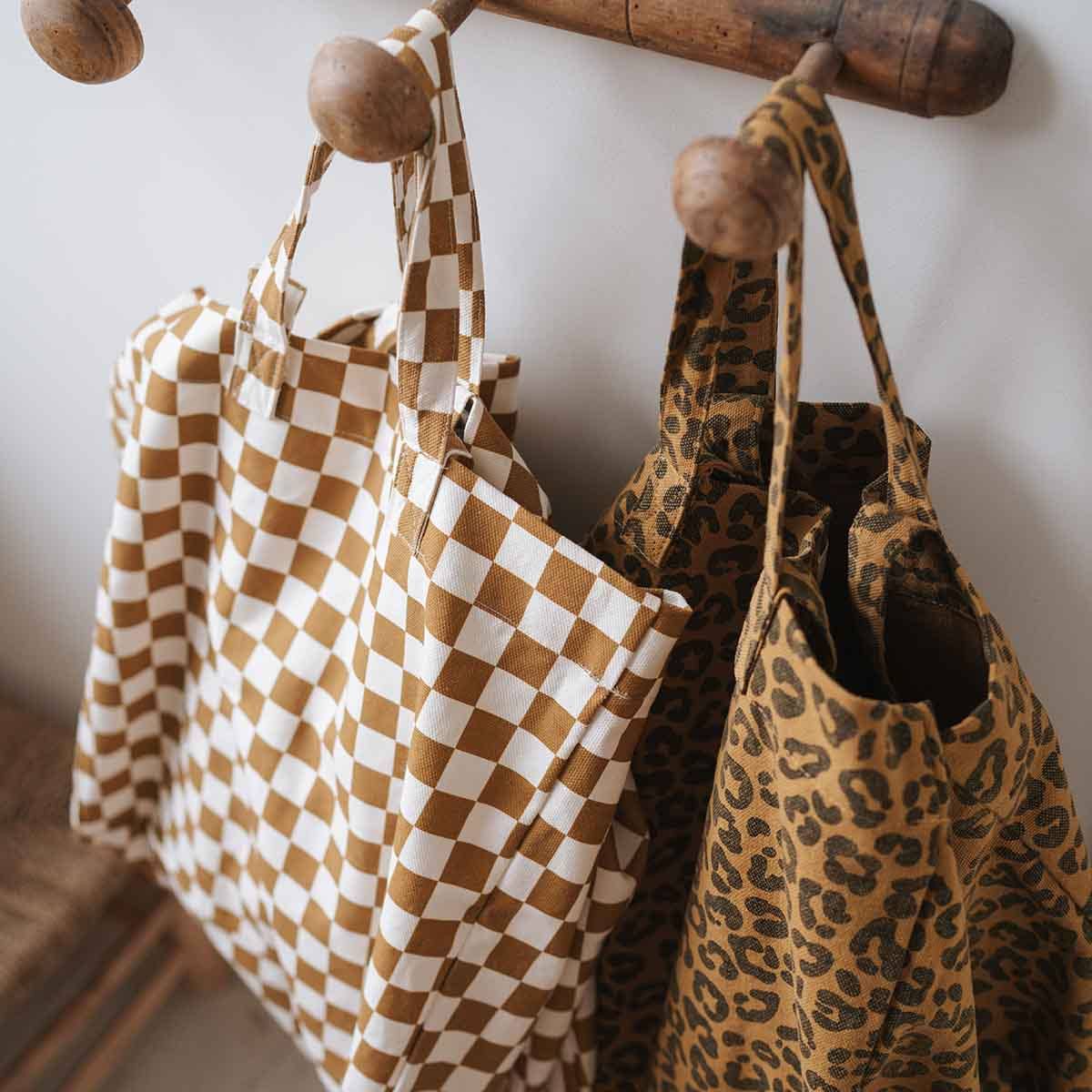ROSE IN APRIL | Totebag XL | Elisa Leopard Caramel - Le CirQue Conceptstore