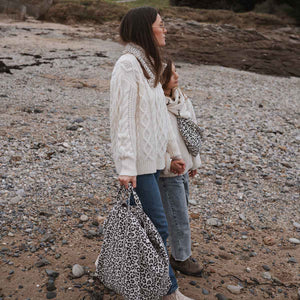 ROSE IN APRIL |Totebag XL | Elisa Leopard Greige - Le CirQue Conceptstore