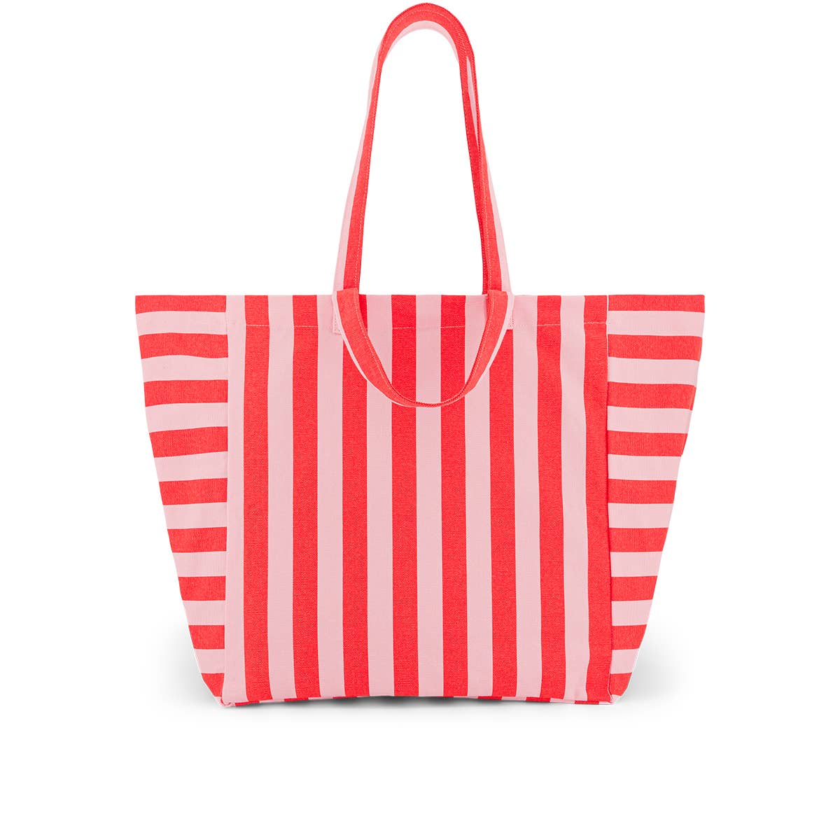 ROSE IN APRIL | Totebag XL | Elisa Tomato/Candy Pink Stripes - Le CirQue Conceptstore