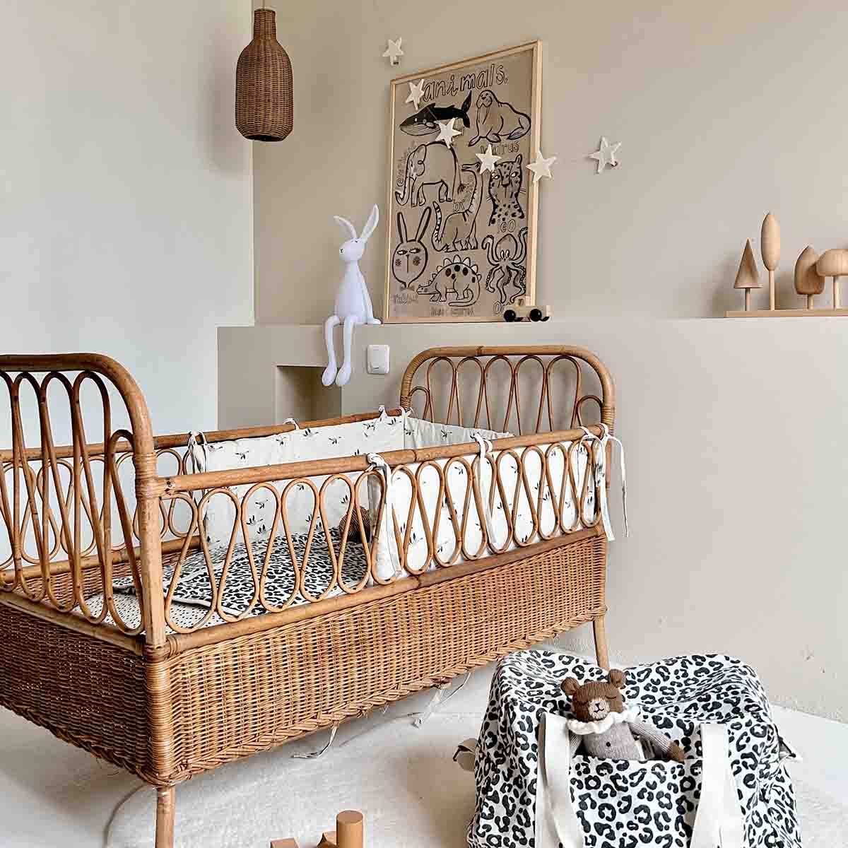 ROSE IN APRIL | Weekend tas | Raphael Leopard Greige - Le CirQue Conceptstore