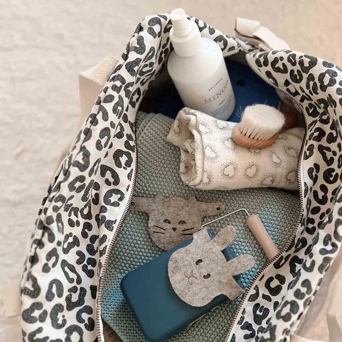 ROSE IN APRIL | Weekend tas | Raphael Leopard Greige - Le CirQue Conceptstore