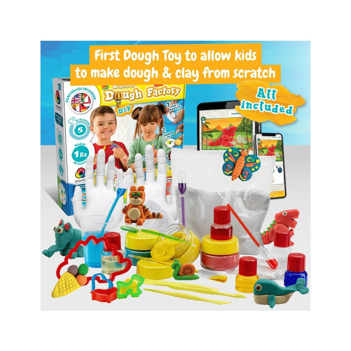 SCIENCE4YOU | Play Dough factory Kit - Le CirQue Conceptstore