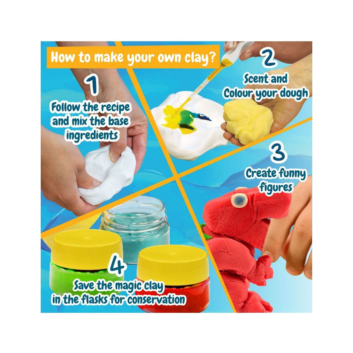SCIENCE4YOU | Play Dough factory Kit - Le CirQue Conceptstore