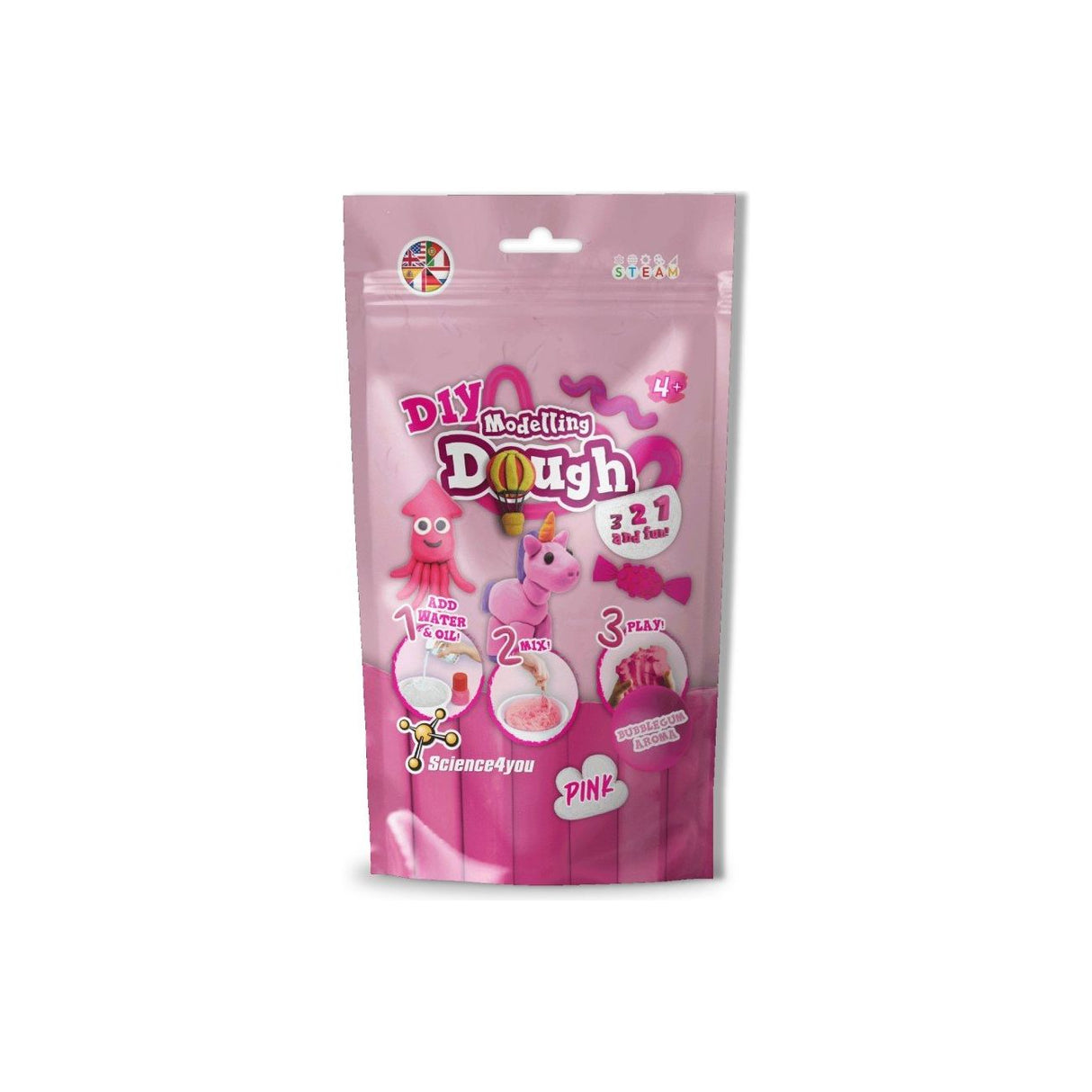 SCIENCE4YOU | Rose Play Dough Kit - Le CirQue Conceptstore