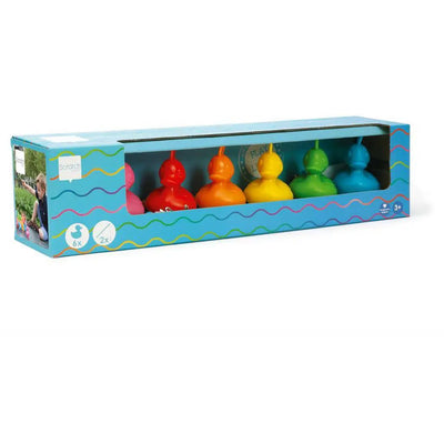 SCRATCH - Kermiseendjes Rainbow (Set van 6) - Le CirQue Kidsconceptstore 
