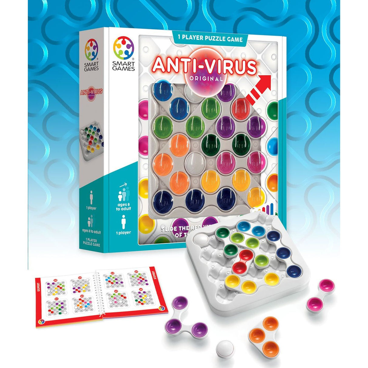 SMART GAMES | Educatief Solo Spel | Anti Virus 8+ - Le CirQue Conceptstore