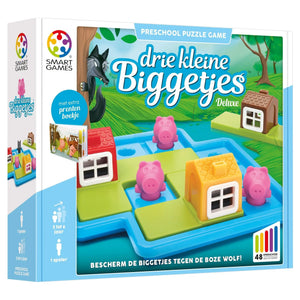 SMART GAMES | Educatief Solo Spel | De Drie Biggetjes Deluxe 3+ - Le CirQue Conceptstore