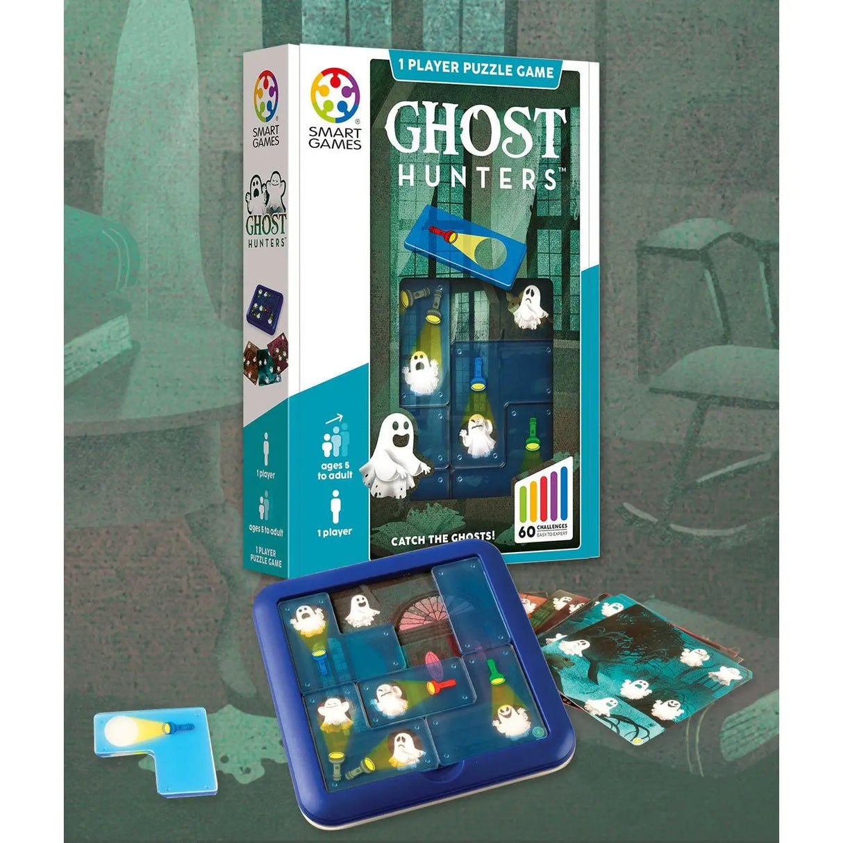 SMART GAMES | Educatief Solo Spel | Ghost Hunters 6+ - Le CirQue Conceptstore