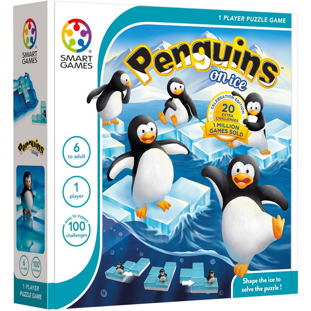 SMART GAMES | Educatief Solo Spel | Pengiun Parade 6+ - Le CirQue Conceptstore