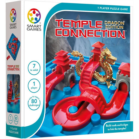 SMART GAMES | Educatief Solo Spel | Temple Connection Dragon Edition 7+ - Le CirQue Conceptstore
