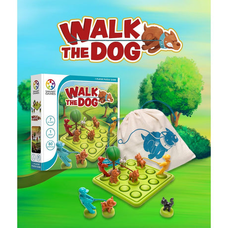 SMART GAMES | Educatief Solo Spel | Walk the Dog 7+ - Le CirQue Conceptstore