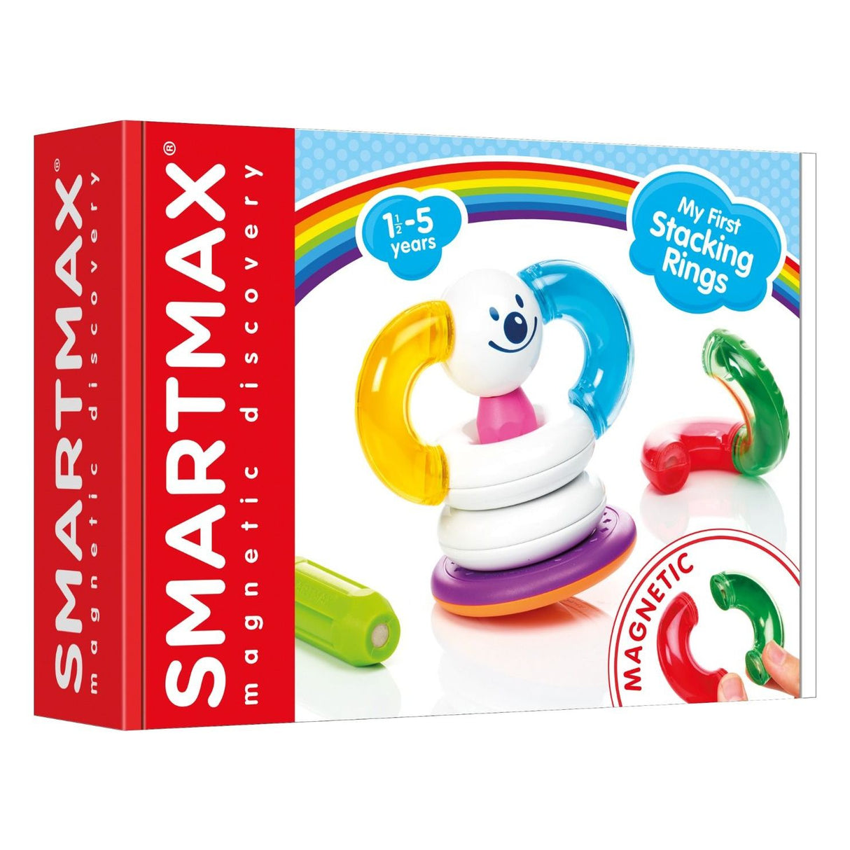 SMARTMAX | My First Stacking Rings 12m+ - Le CirQue Conceptstore