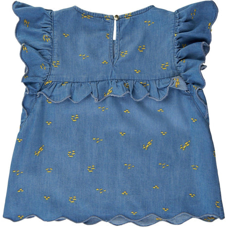 SOFT GALLERY - Florin Chambray Top Denim - Le CirQue Conceptstore